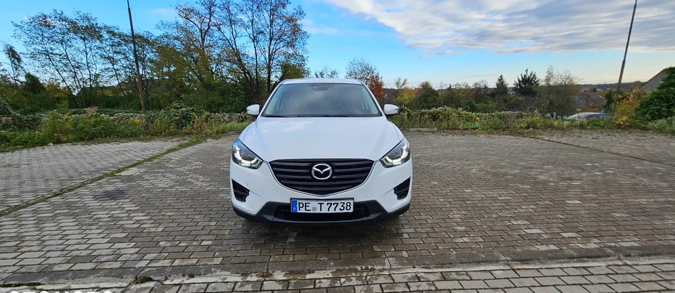 Mazda CX-5 cena 59800 przebieg: 136852, rok produkcji 2017 z Wąchock małe 154